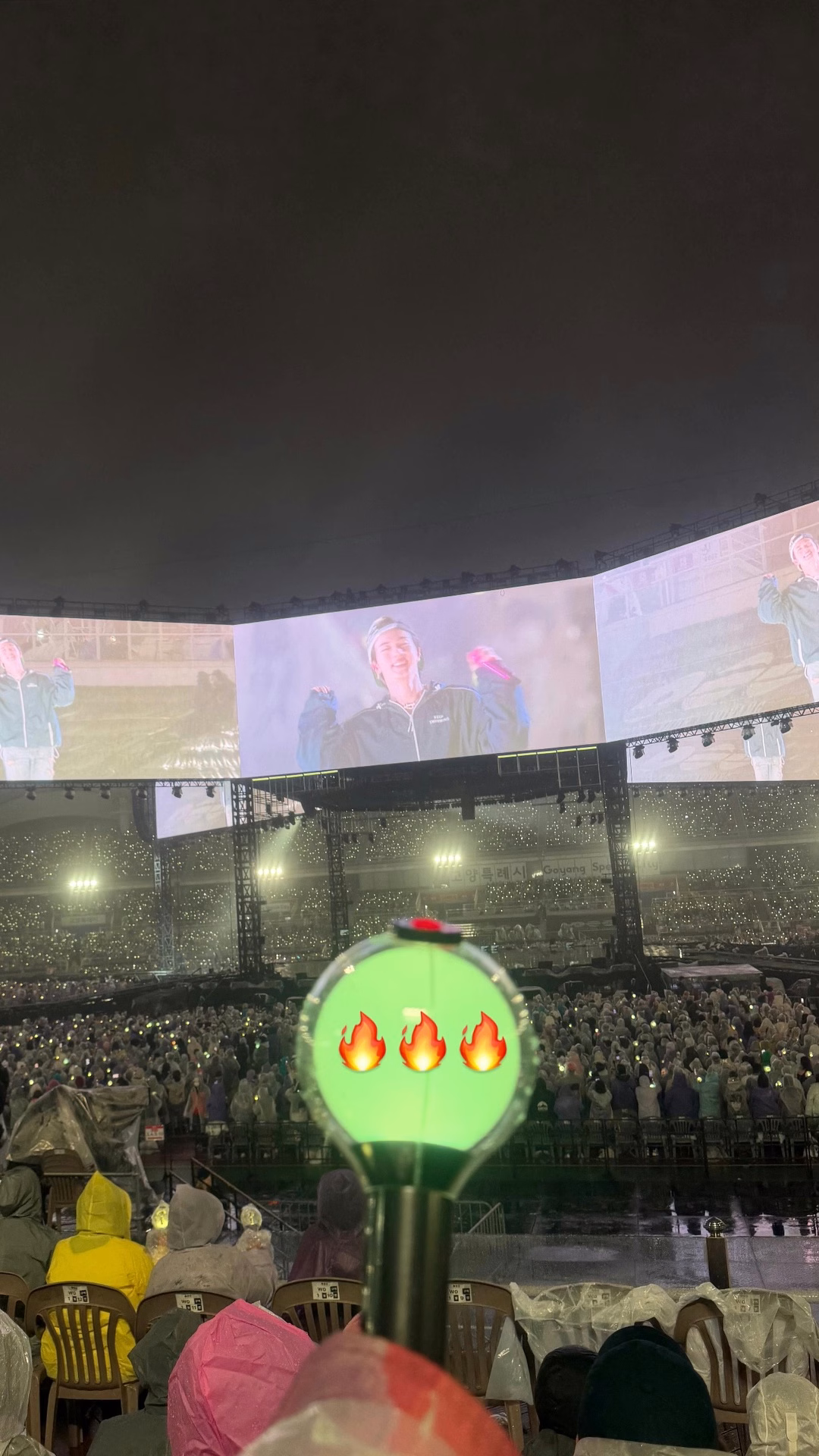 Park Seo Joon and company at BTS concert