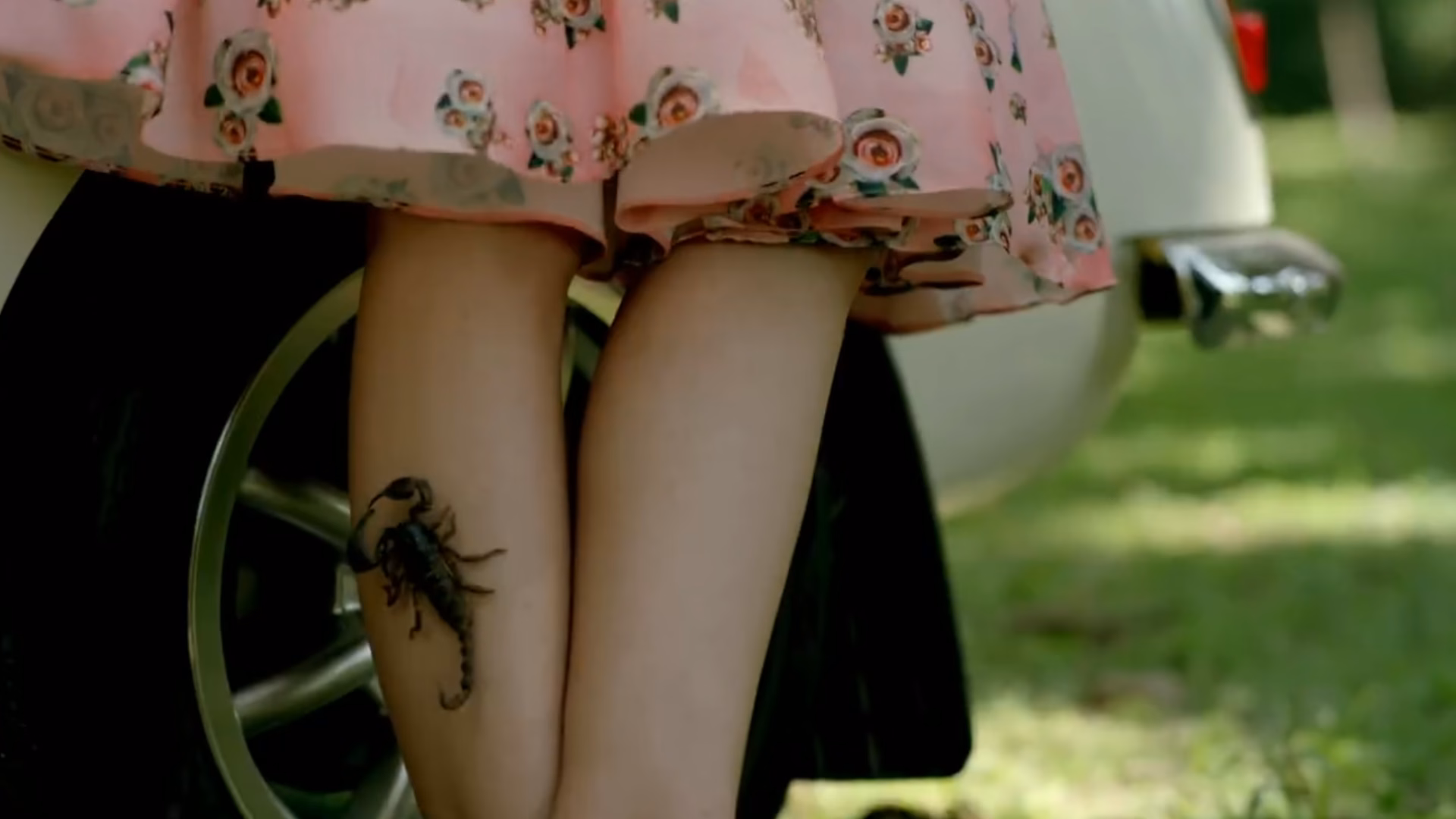 The cast in a comedic ensemble